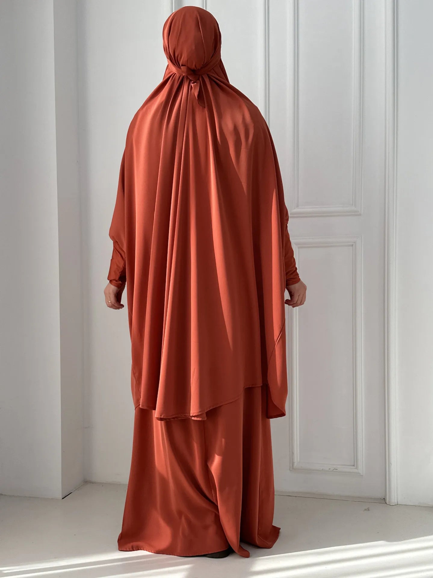 Ensemble Abaya 2 Pièces - Haut et Jupe fluide