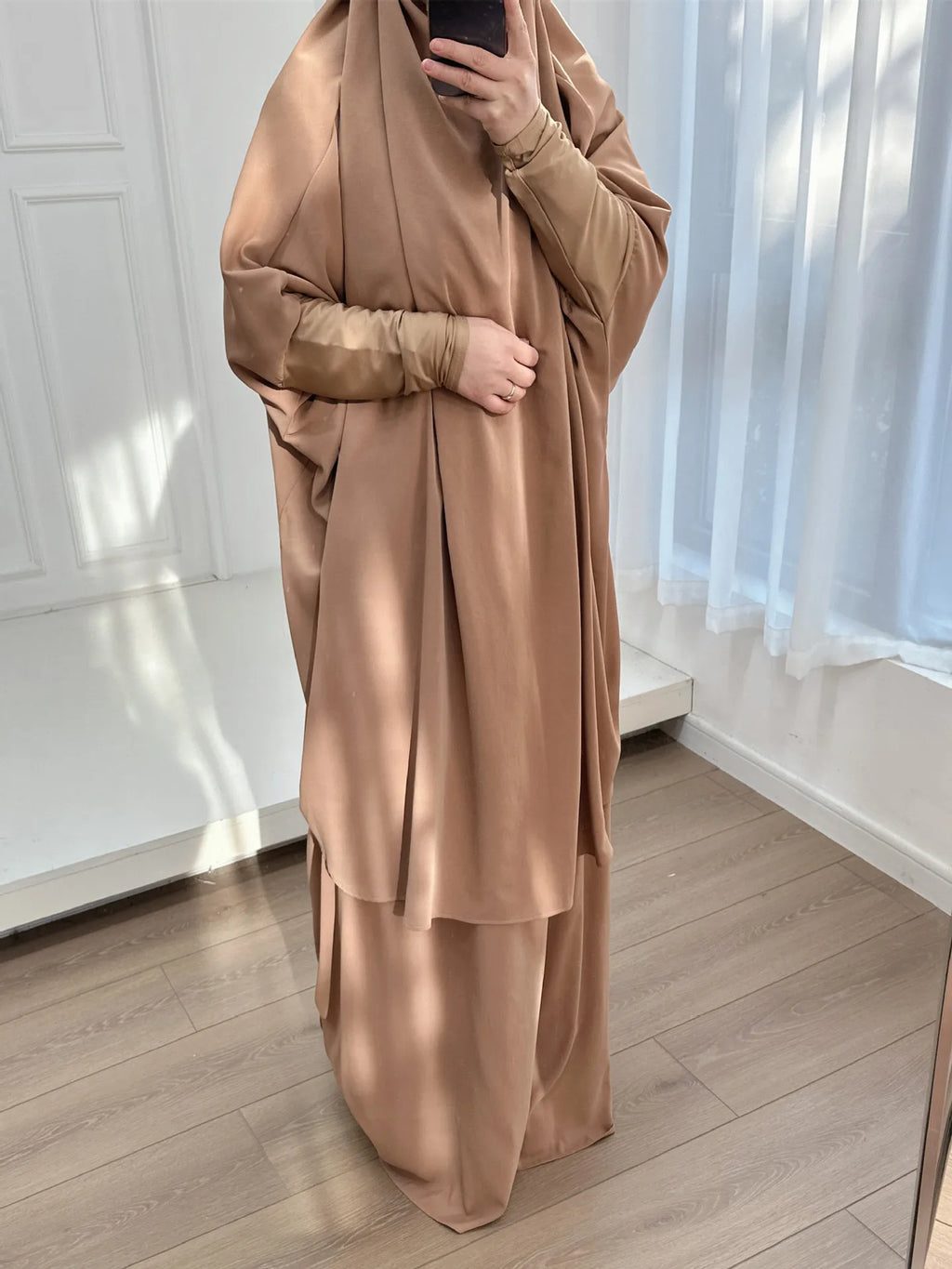 Ensemble Abaya 2 Pièces - Haut et Jupe fluide