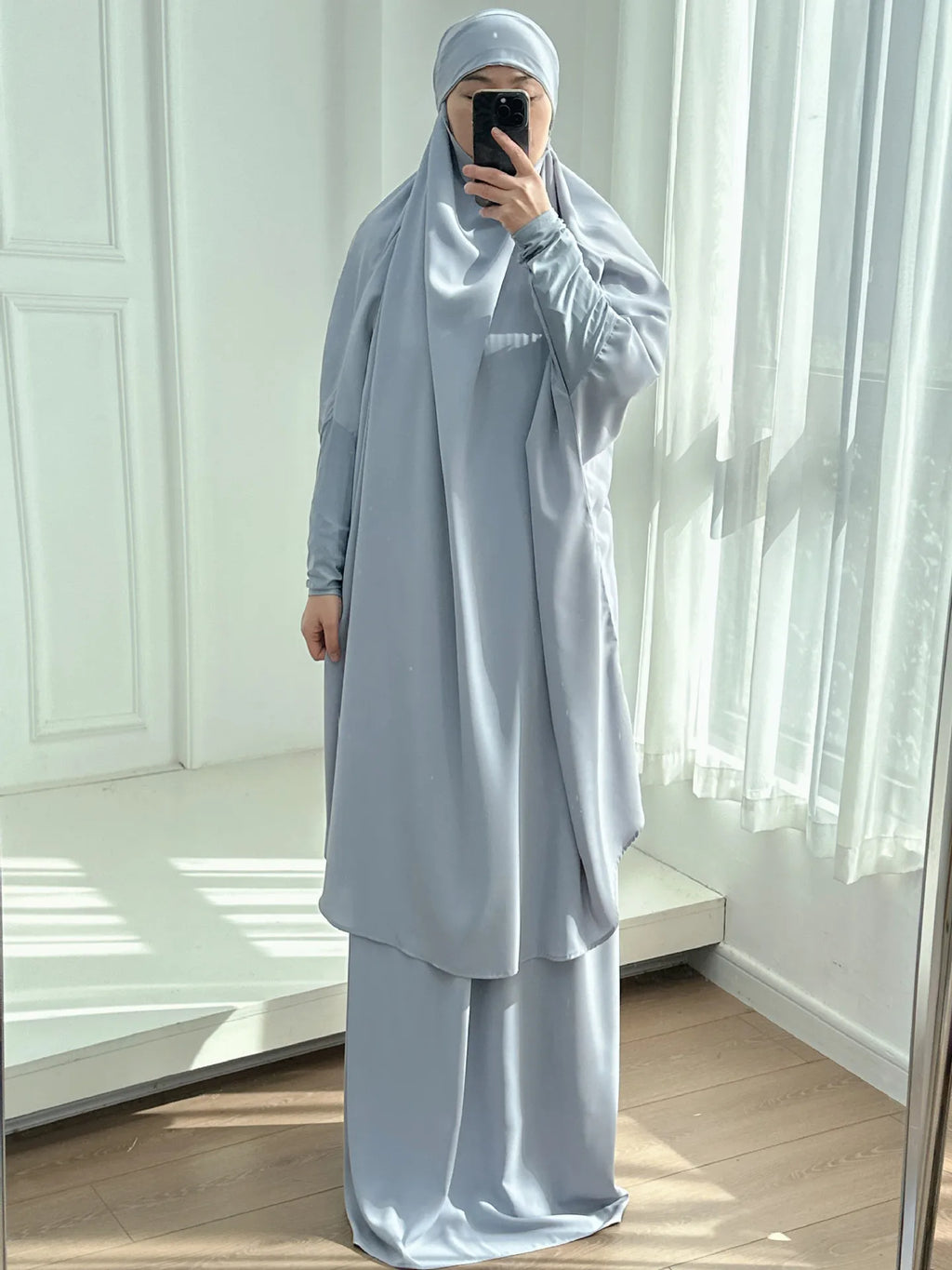 Ensemble Abaya 2 Pièces - Haut et Jupe fluide