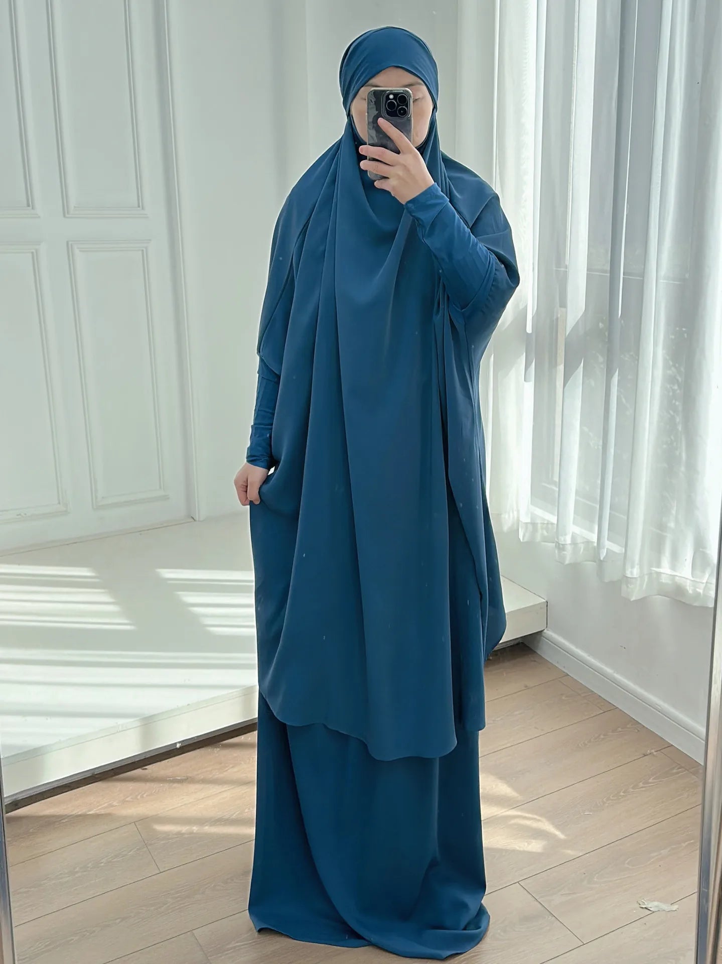 Ensemble Abaya 2 Pièces - Haut et Jupe fluide