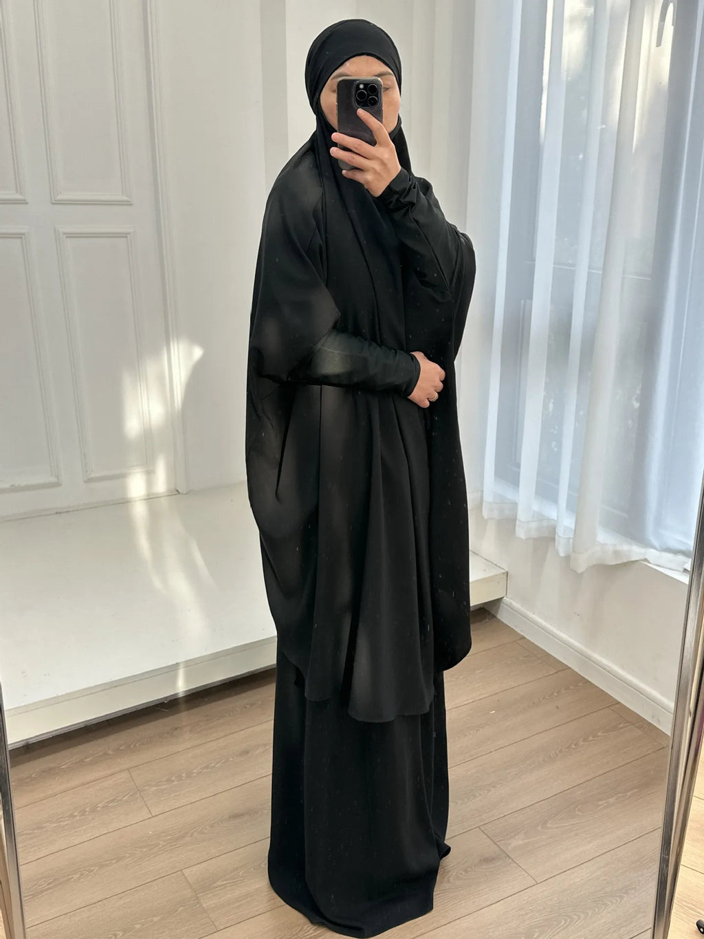 Ensemble Abaya 2 Pièces - Haut et Jupe fluide