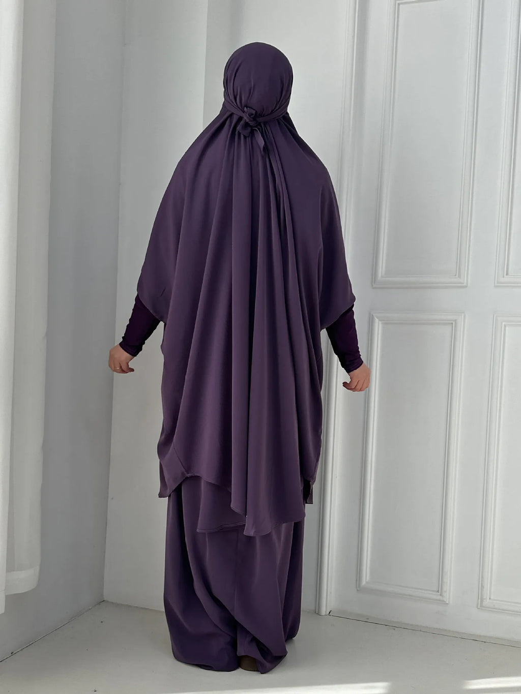 Ensemble Abaya 2 Pièces - Haut et Jupe fluide