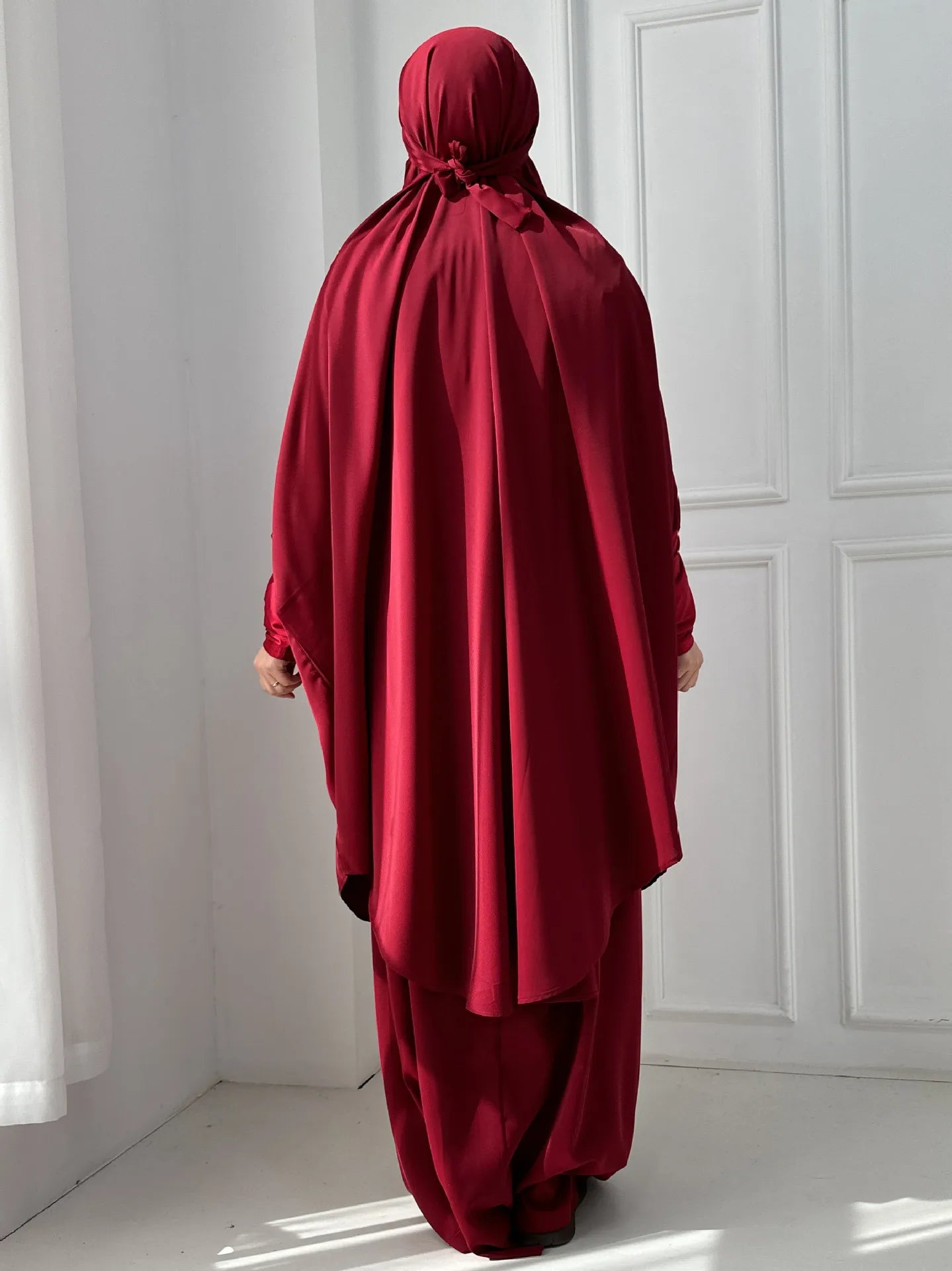 Ensemble Abaya 2 Pièces - Haut et Jupe fluide