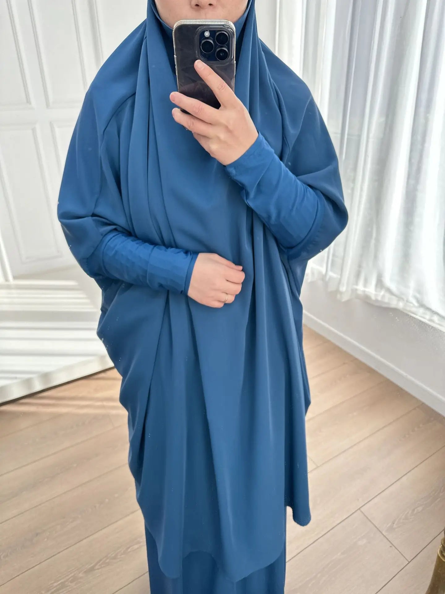 Ensemble Abaya 2 Pièces - Haut et Jupe fluide